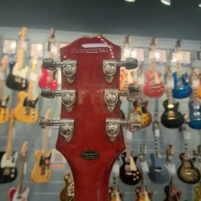 Epiphone Les Paul Custom Figured Trans Red 2